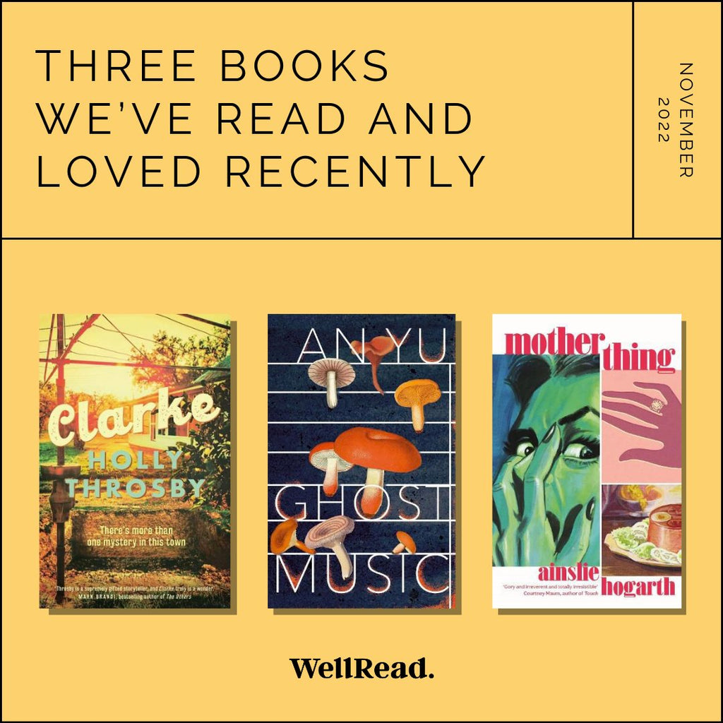 Three books we’ve read and loved recently 📚