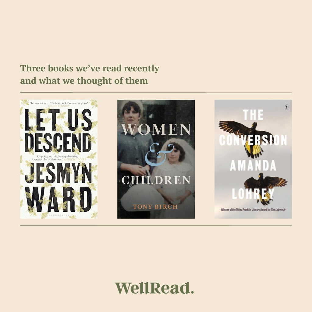 Three books we've read recently and what we thought about them