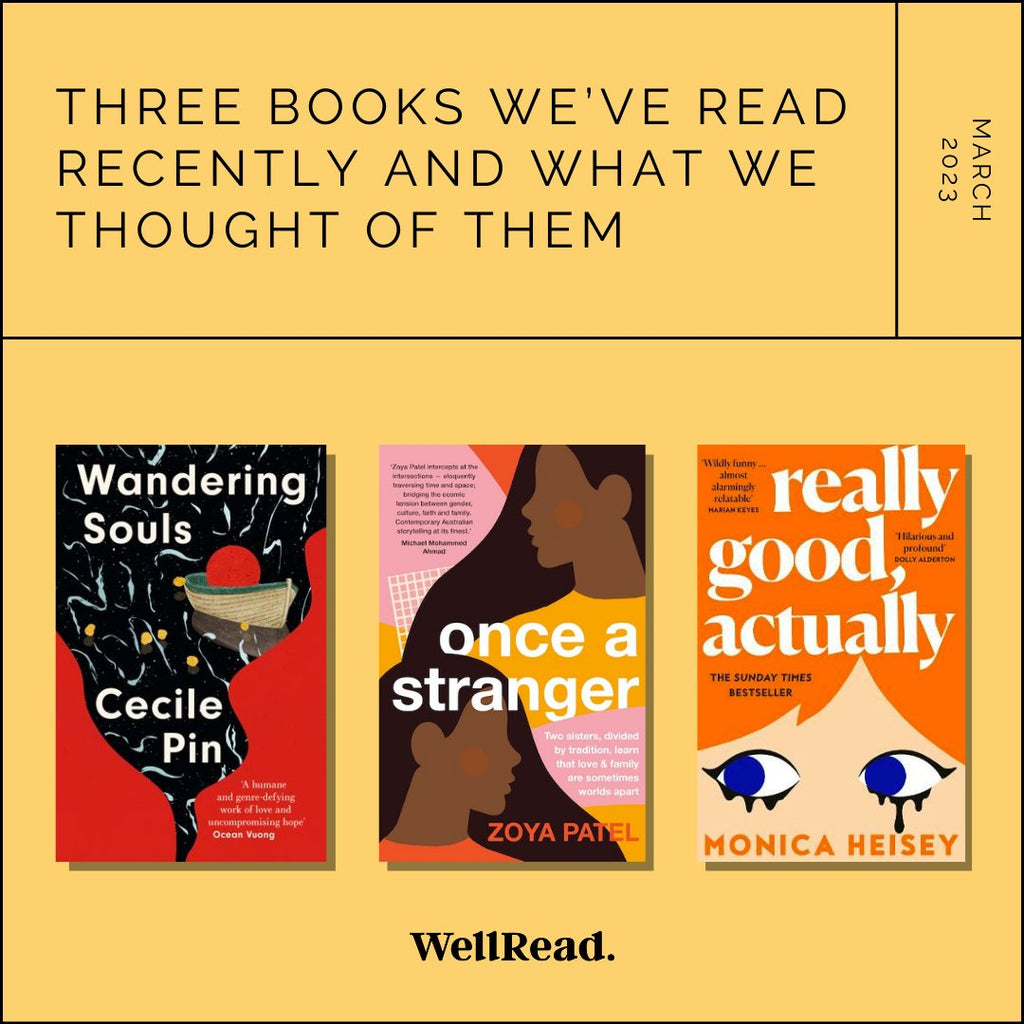 Three books we’ve read recently and what we thought about them 📚