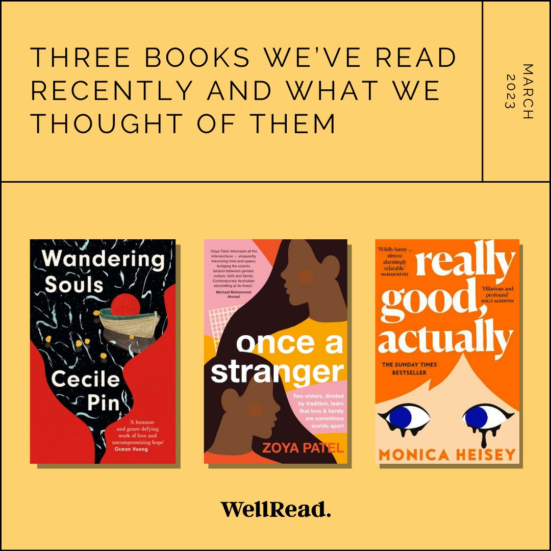 Read Three Books Three books we’ve read recently and what we thought about them 📚 – WellRead