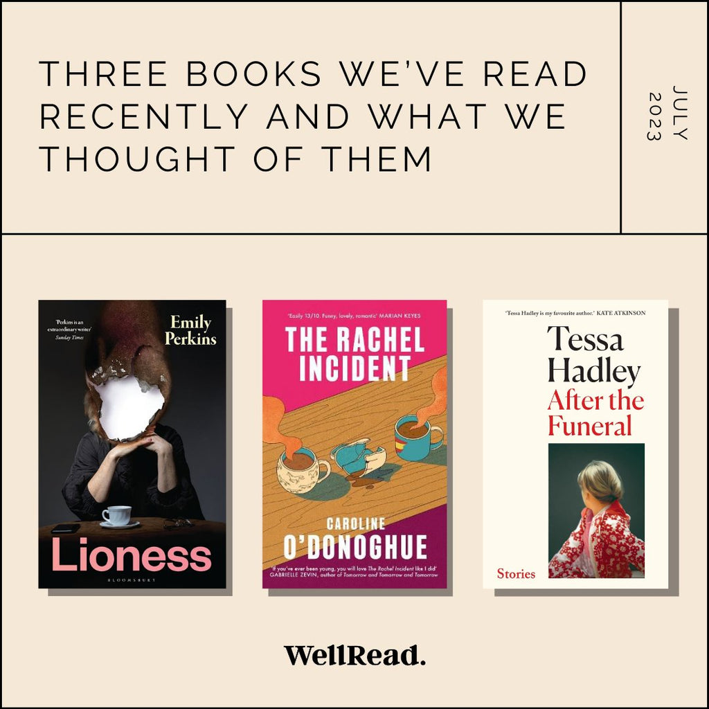 Three books we’ve read recently and what we thought about them