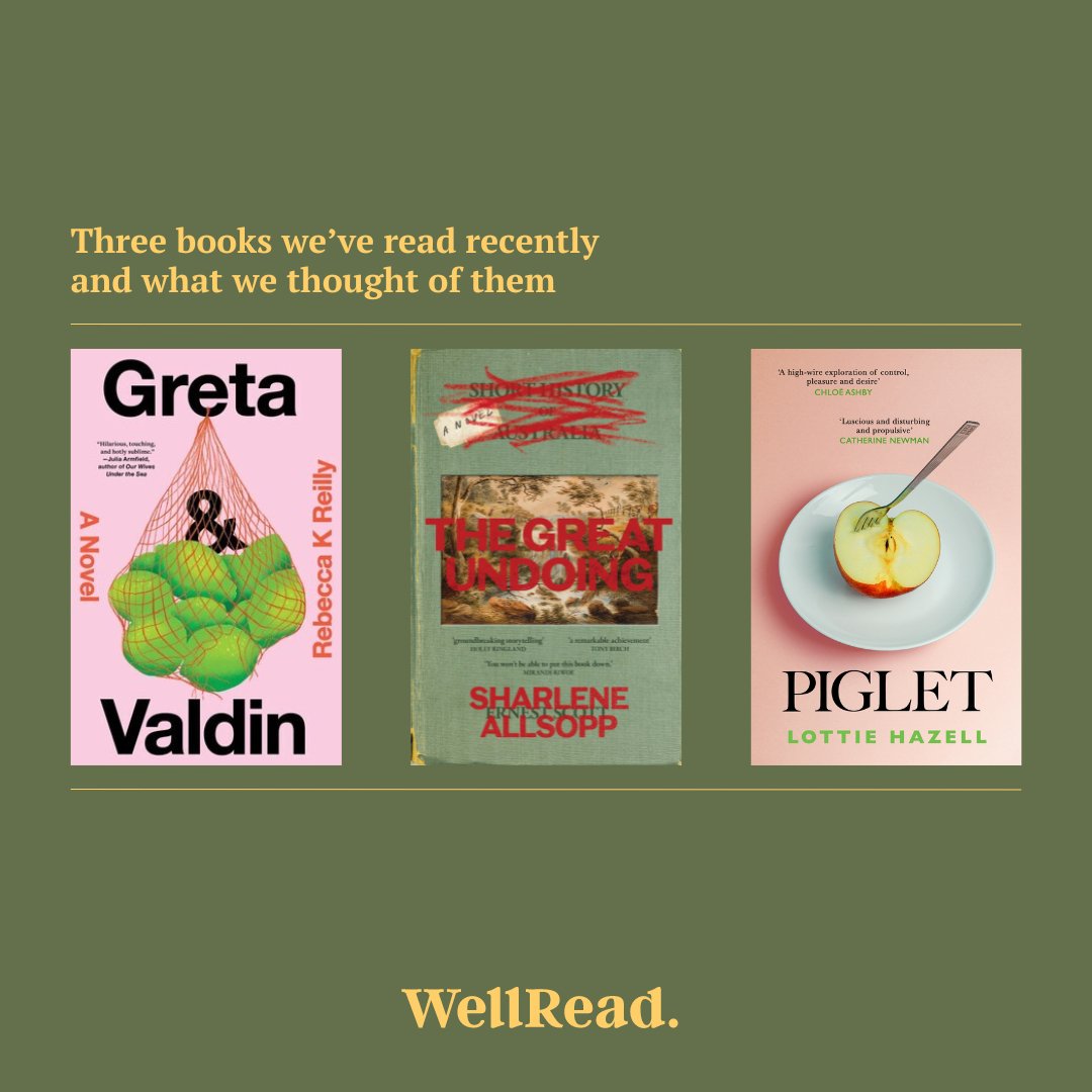 Read Three Books Three books we've read recently and what we thought of them – WellRead