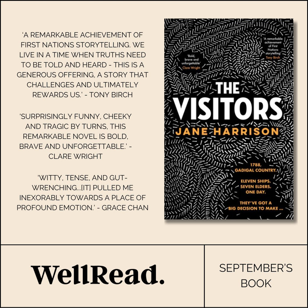 WellRead September Selection: The Visitors by Jane Harrison